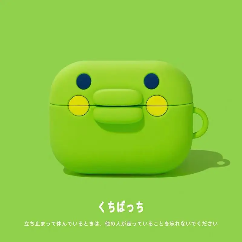 Cute Tamagotchi Big Mouth Jar Earphone Accessories Case Protective Sleeve Cover Suitable for Airpods1/2/3/4/pro/pro2