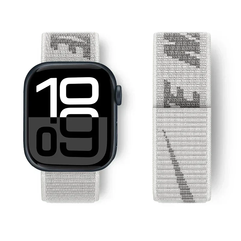 Nylon Sport Strap for Apple Watch Band 49mm for Loop Bracelet iWatch S10 9 8 7 6 5 4 3 se2 Ultra 2 46mm 45mm 44mm 41mm 42mm
