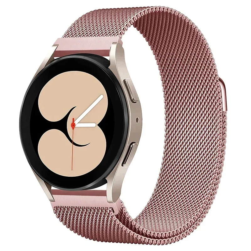 Sbd8d80f407d94483b0e97914776319192.webp 22mm 20mm Strap For Samsung Galaxy Watch 3 4 5 6 7 44mm/40mm Milanese Loop Bracelet Galaxy Watch 4/6Classic 47mm 46mm Metal Band