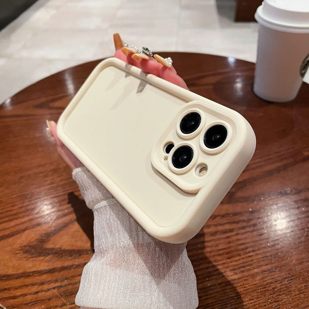 Sc0231208e8ca4a57a60bc0db4c0f6f46L-2.webp Soft Solid Color Shockproof Phone Case For iPhone 16 15 14 13 12 11 Pro Max XS X XR 8 7 Plus SE 2022 Plain Silicone Bumper Cover