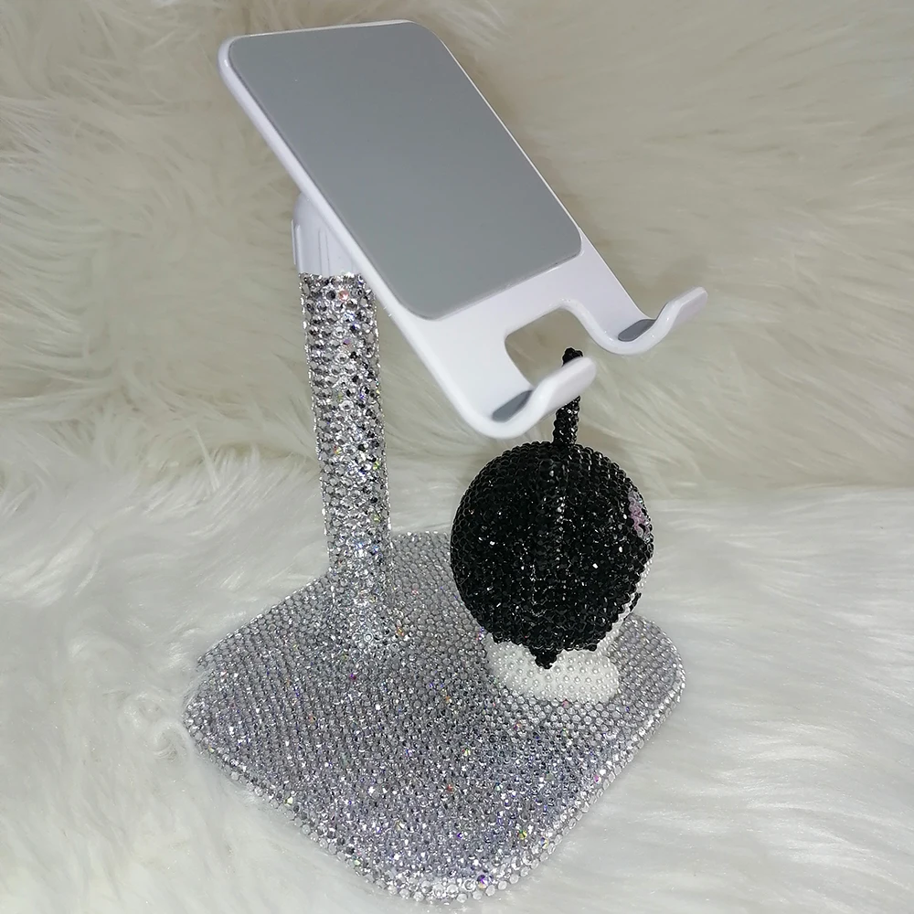 Sc4189176b2924b5cb923109e76a09a4d5.webp Rhinestone Crystal Bling Tablet Mobile Phone Desktop Phone Stand for iPad Desk Holder Adjustable Desk Bracket Smartp