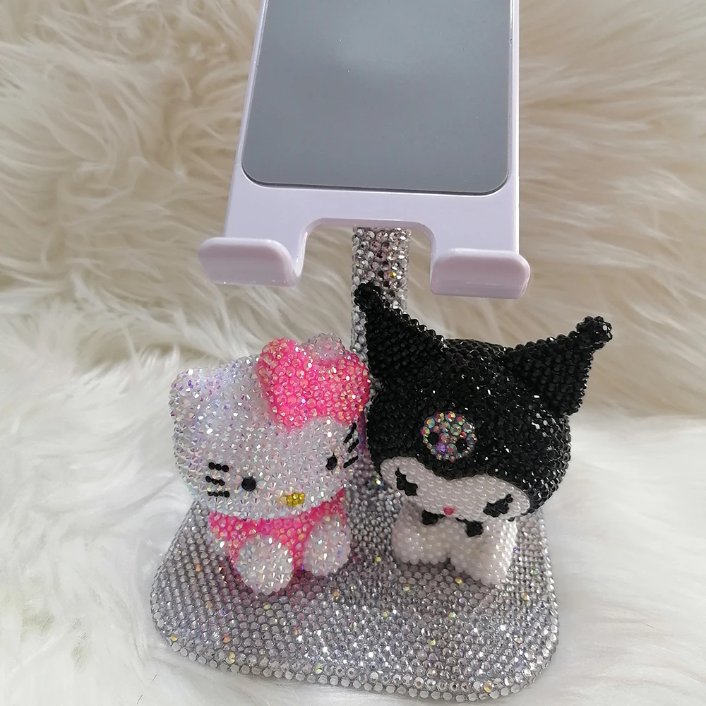Sc50723ebf2564066b44db2b5c9f57ce1b.webp Rhinestone Crystal Bling Tablet Mobile Phone Desktop Phone Stand for iPad Desk Holder Adjustable Desk Bracket Smartp