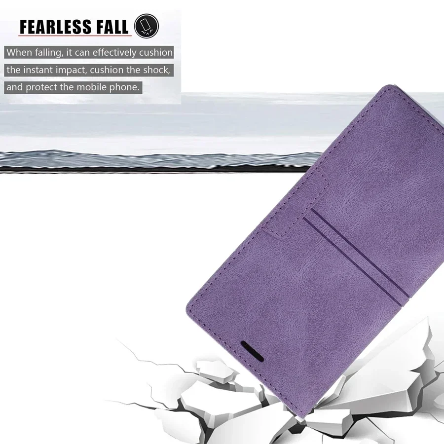 Sc769acfcb32548669a58b31b4cd4c1079.webp Wallet Skin Friendly Magnetic Flip With Card Slot Leather Case For iPhone 17 Air 16e 15 Pro Max 14 Plus 13 Mini 12 11 XR Cover