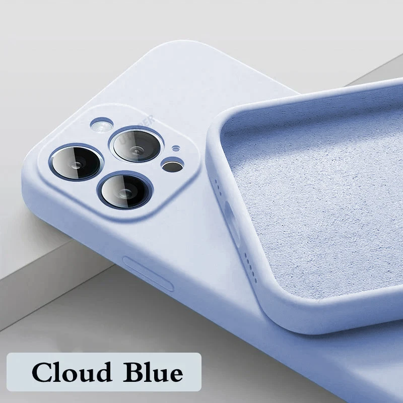 Sc9123211d53e409f8b383839f2236007V-2.webp Official Phone Case For IPhone 17 Air 16 15 14 13 11 12 17 Pro Max Plus Silicone Solid Color Fall and Collision Protection Cover