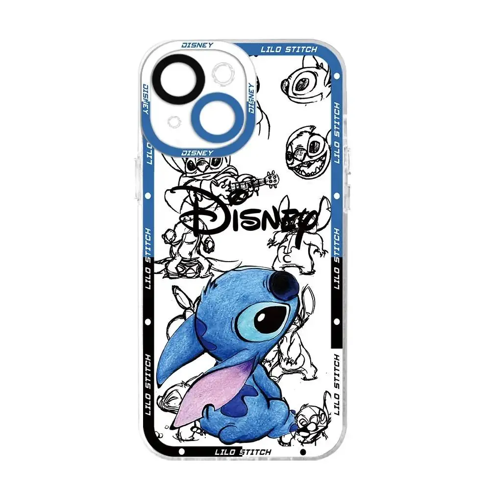 Cartoon Angel Cute Soft Phone Case For IPhone 16 15 14 12 11 Pro Max 13 Mini 16E XR 8 Plus SE4 Y2K Clear Anti Drop Cover