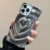 Retro Folds 3D Love Heart Case For iPhone 13 11 12 14 15 16 17 Pro Max 17 Air Luxury Soft Shockproof Cover Bumper