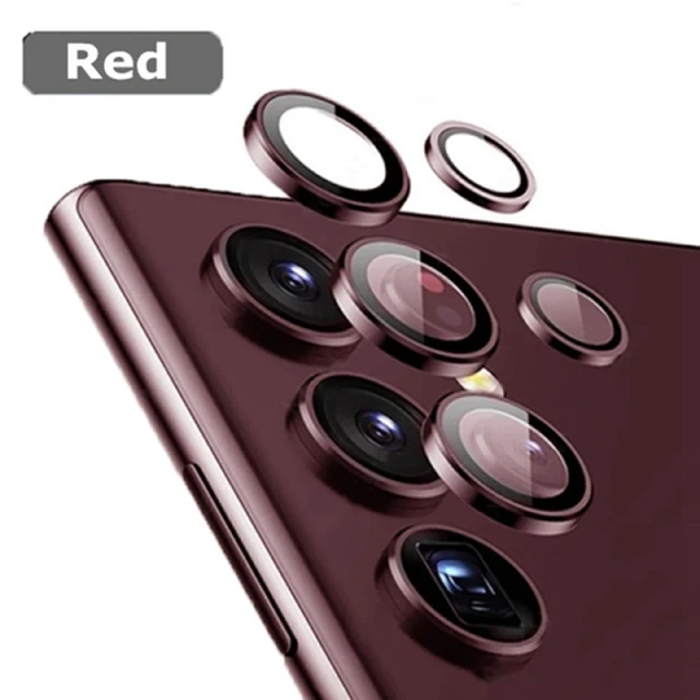 For Samsung S25 S24 S23 Ultra Camera Lens Protector Aluminum Alloy Metal Tempered Glass Camera Film For Galaxy S22U Accessories