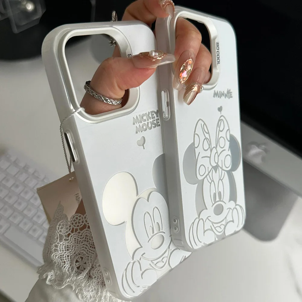 Cartoon Mick Phone Case For Samsung Galaxy S25 S24 S23 S22 S21 Plus FEUltra A36 A26 A55 A35 A25 A34 A54 A53 A52 Y2K Back Cover