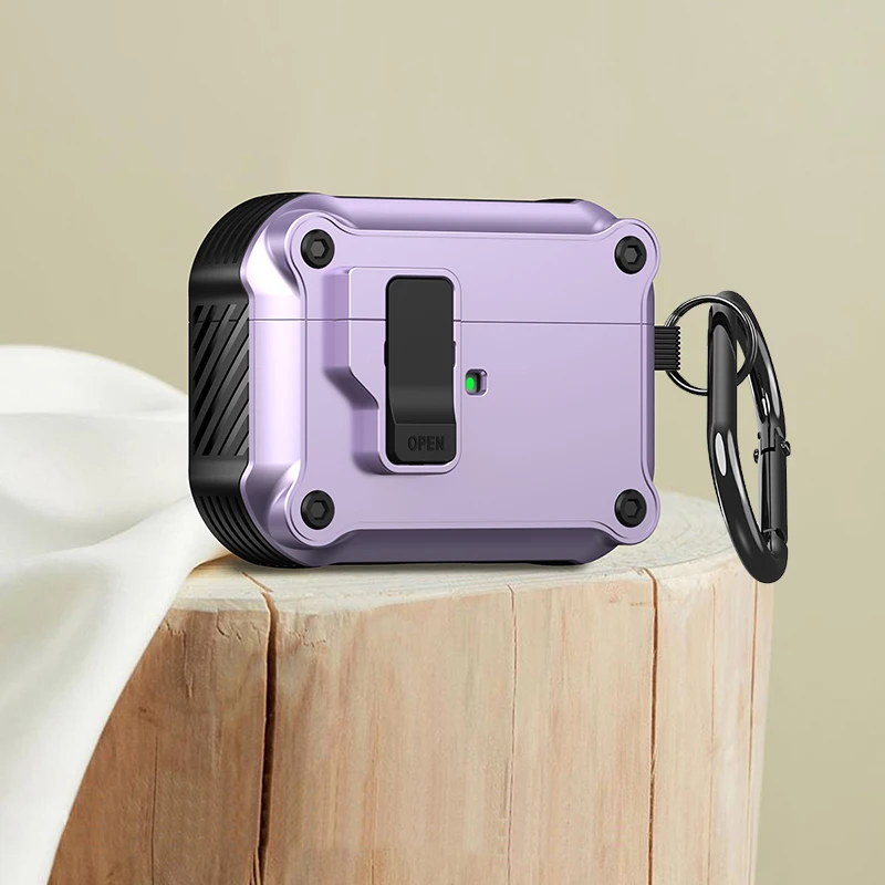 Sd148b8170bde4949b49268af1ece711cx.webp Security Lock Cover AirPods Pro 3 2025 Case AirPods Pro2 Pro 2nd 2023 Cases Shockproof Cover AirPods 4 4th 3 Fundas