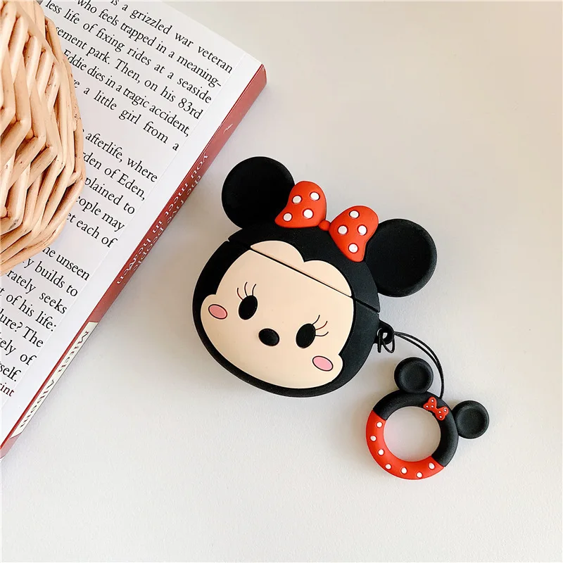 Sd27b2f26c0954a96bb4cad7f98a3a79aU.webp 3D Cartoon Silicone Case for Airpods 1 2 3 Pro Wireless Earphone Protective Cover for Airpods Pro2 with Hook