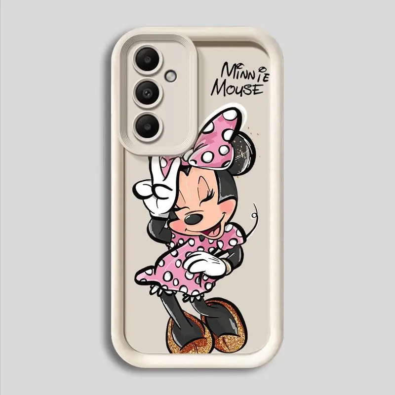 Mick Minni Cartoon Mouse Phone Case For Samsung Galaxy A14 A15 5G S21 S22 S23 S245G FE Plus Ultra A25 A35 A52 A53 A54 A55 5G