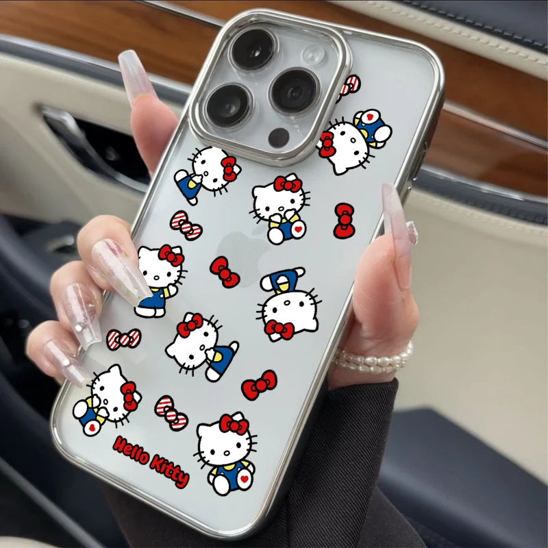 Sdc79a3472e8e42f28a0ad90c2d70e898m.webp Full screen red bow Kawai Kitty Cartoon Cat Phone Case For iphone 16 15 14 13 12 11 Pro XS Max XR MINI 7 8 PLUS 16e Y2K Cover