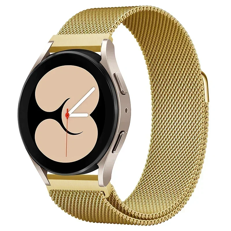 Sdf3c61b213034ee1b64df16eb7a4cea6a.webp 22mm 20mm Strap For Samsung Galaxy Watch 3 4 5 6 7 44mm/40mm Milanese Loop Bracelet Galaxy Watch 4/6Classic 47mm 46mm Metal Band