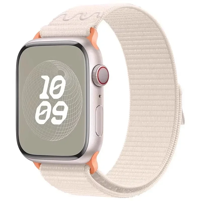 Nylon Sport Strap for Apple Watch Band 49mm for Loop Bracelet iWatch S10 9 8 7 6 5 4 3 se2 Ultra 2 46mm 45mm 44mm 41mm 42mm