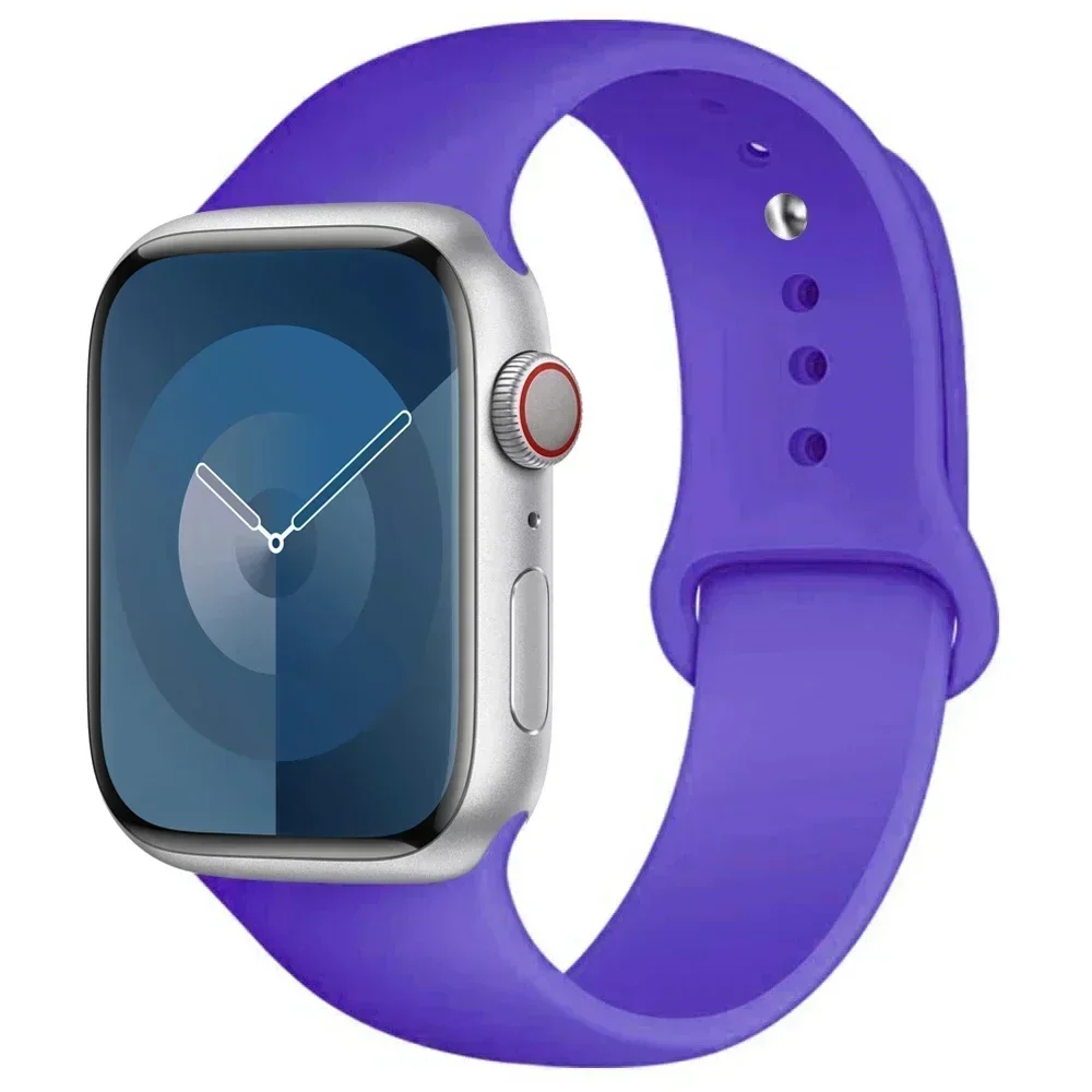 Se200ba2822b644b0bf03a7f0c7d0d37cr-1.webp Silicone Band For Apple Watch strap 44mm 45mm 40mm 41mm 42-46mm sport bracelet iwatch series 8 7 6 5 4 9 10 11 SE-Ultra 2/3 49mm