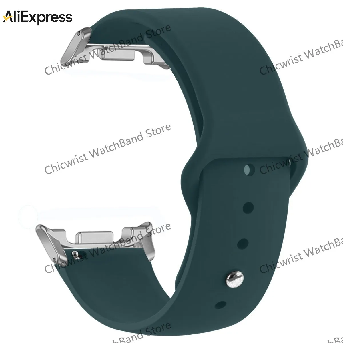 Silicone Soft For Samsung Watch 8 Strap Galaxy Watch 8 Classic Watchband Replacement Women men No Gap Galaxy Watch8 40 44 Correa