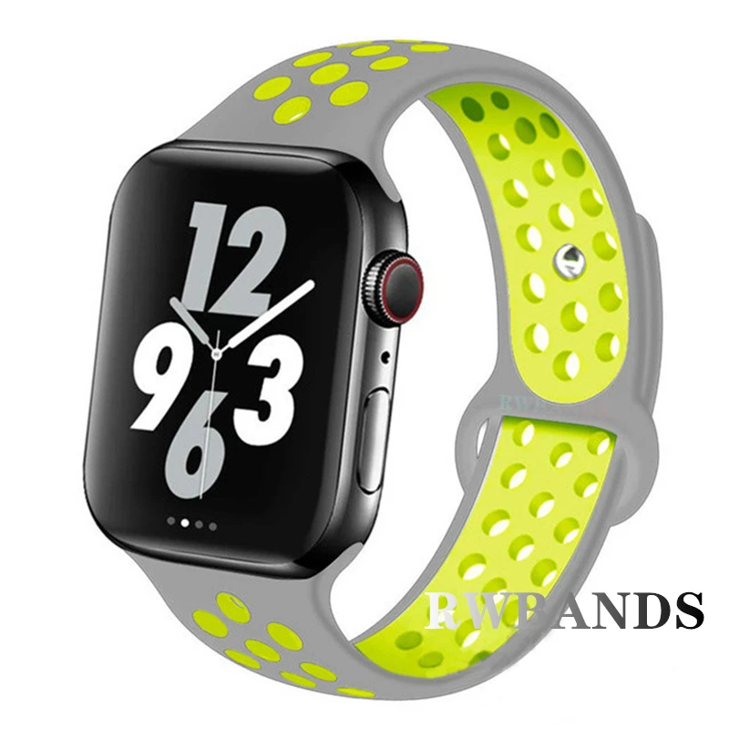 Se298a475f6444662b24695e6a50ee08bI-2.webp Sport Strap for Apple Watch Band 46mm 44mm 40mm 42-38-41mm 45mm Breathable Bracelet iWatch Series 10 9 8 7 6 SE 5 3 Ultra 2 49mm