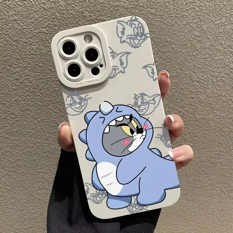 Se612579d4ded4cbdaa598c354e13ef31Q-1.webp Cartoon Tom and Jerry Couple Phone Case For iPhone 16 11 12 13 14 15 Pro Max Mini Plus XS X XR Max 7 8 SE Shockproof Back Cover
