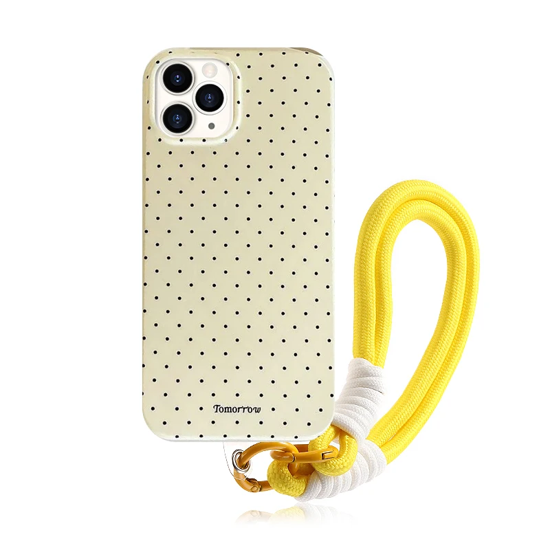 Seacefeb7d26644918ffeb112af28019aC-1.webp INS Polka Dot Small Fresh Mobile Phone Case for iPhone 17 16 15 14 13 12 Pro Max 11 Ultra Slim Shockproof Cover for iPhone 17Pro