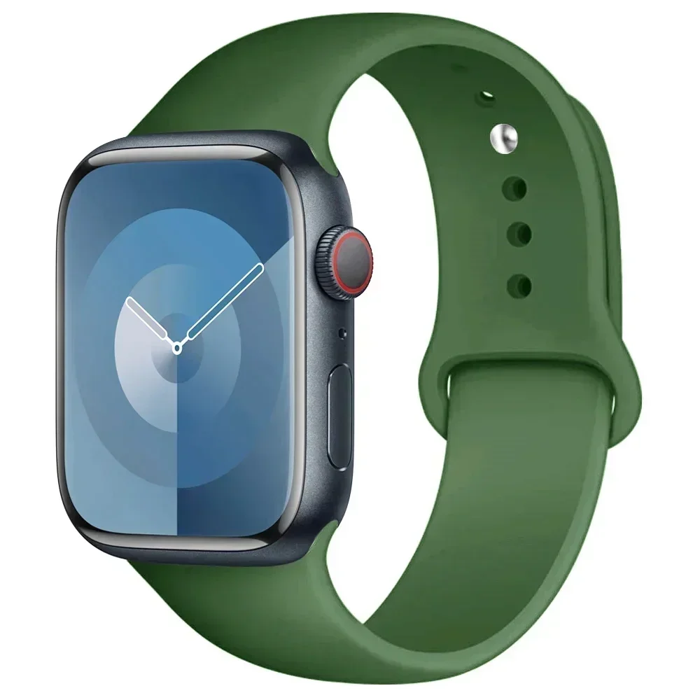Sed51742ad3f94fef92fb4f6e82849ba2i-1.webp Silicone Band For Apple Watch strap 44mm 45mm 40mm 41mm 42-46mm sport bracelet iwatch series 8 7 6 5 4 9 10 11 SE-Ultra 2/3 49mm