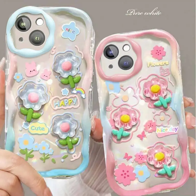 Sedcaedcf9ce84d48b70fa0543296988dU.webp 3D Cute Pink Flower Phone Chain Lanyard Case for Iphone 17 Air 16 Pro Max 11 12 13 14 15 Pro Max Plus Mini Hang Cover