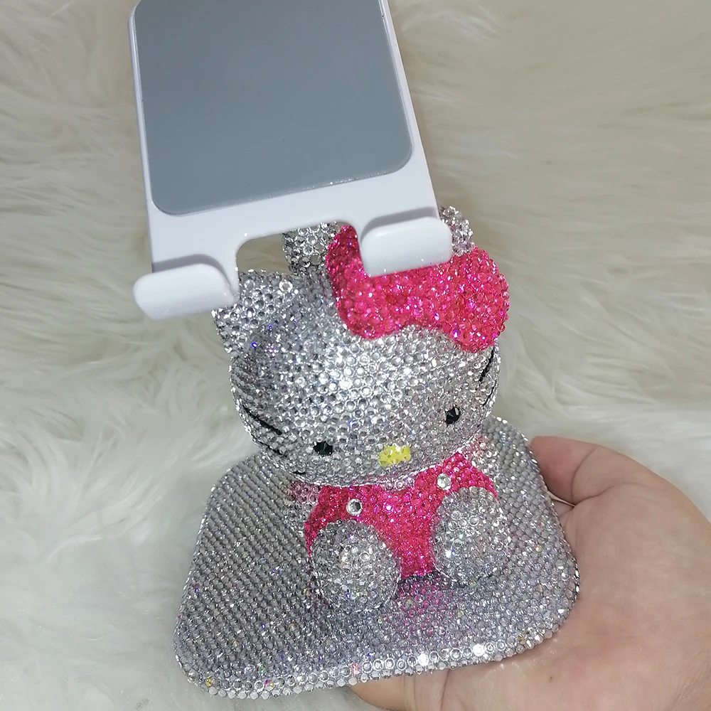 Sedce80220e564a7a936bf76478794eeft.webp Rhinestone Crystal Bling Tablet Mobile Phone Desktop Phone Stand for iPad Desk Holder Adjustable Desk Bracket Smartp