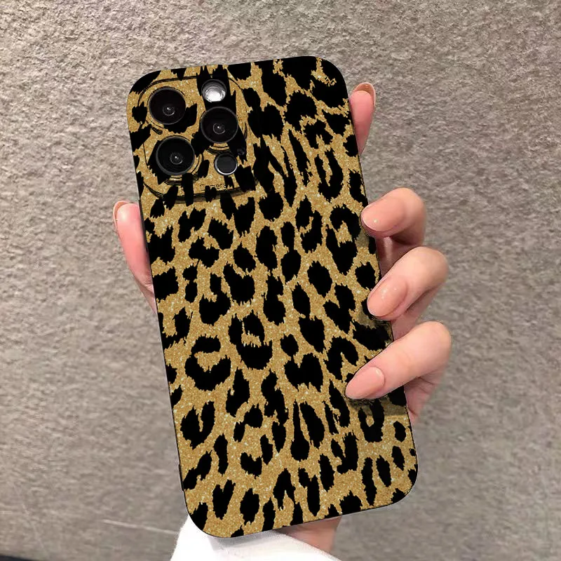 Sedfbff73bf374f5980c5b1bb25c3e742M-6.webp For iPhone 17 16 15 14 13 12 11 Pro Max Case Leopard Print Silicone Cover For iPhone XS Max XR X 7 8 Plus 16e 17 Air Soft Funda