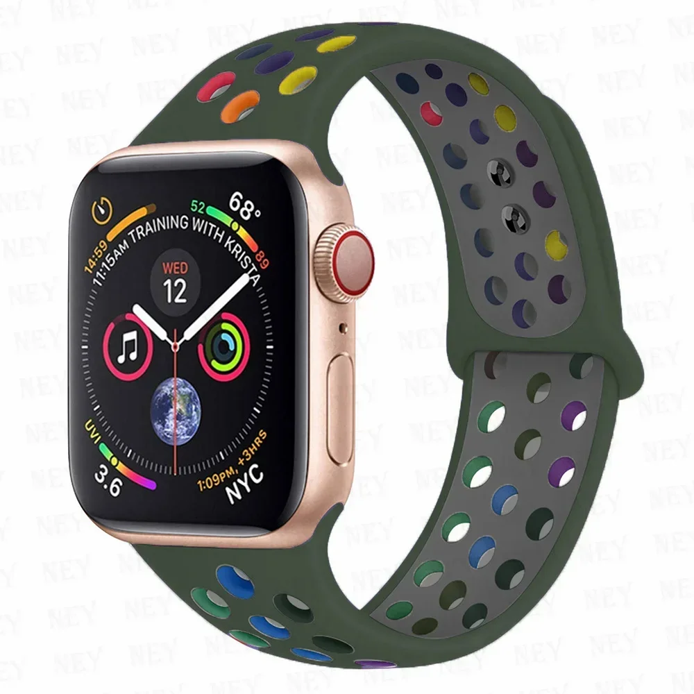 Sef073d46447342c39ba0f3ef1a822fa8b.webp Sport watch strap For Apple Watch Bands Ultra 49mm 44mm 45mm 38/40mm 41mm Silicone Pride Bracelet iWatch Series 8 7 6 4 5 3 9 SE
