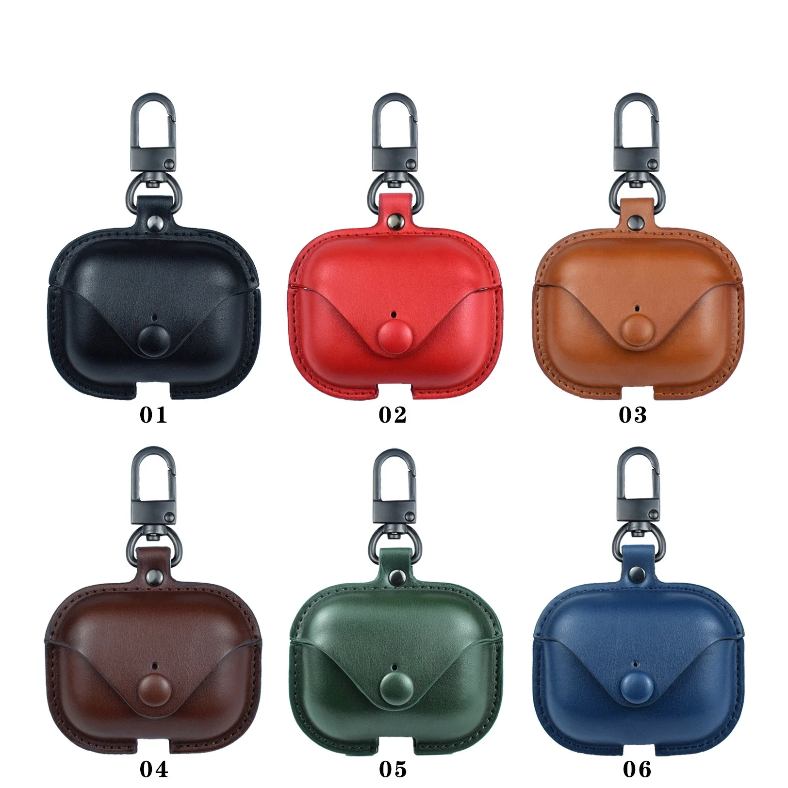 Sf06651ff8cbe4949a6dd539b913ea216n.webp For Airpods Pro 2 Case Leather Business Earphone Case Headset Shell Headphone Cover For Apple Air Pod 3 Pro 2nd Generation 2024