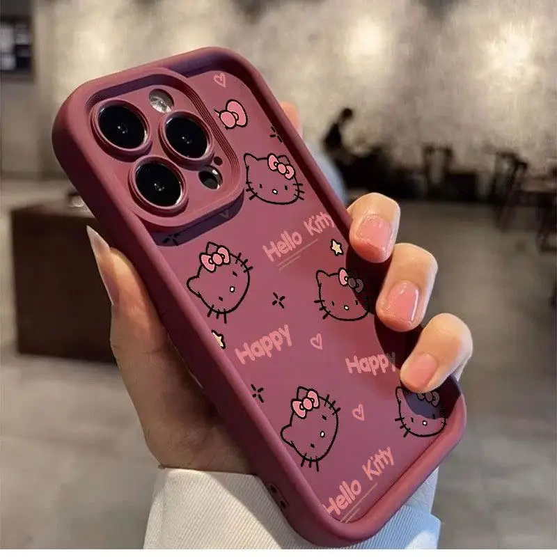 Sf22ef14103e442a0bedf8fef132d9a99Z-1.webp Cute Cat Kitty Phone Case For IPhone 15 Pro Max 16 13 14 11 12 Mini 7 8 Plus Cover Funda