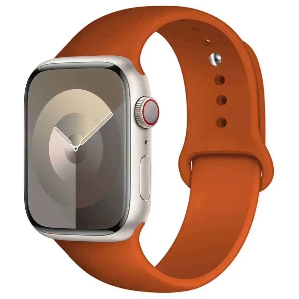 Sf423aed1a91b41428e10c8619ddc140b3-1.webp Silicone Band For Apple Watch strap 44mm 45mm 40mm 41mm 42-46mm sport bracelet iwatch series 8 7 6 5 4 9 10 11 SE-Ultra 2/3 49mm