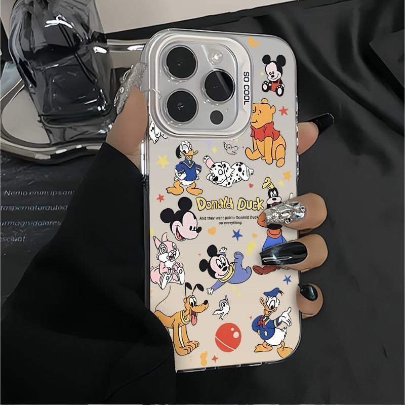 Cartoon Mick Mouse Duck Party Phone Case for iPhone