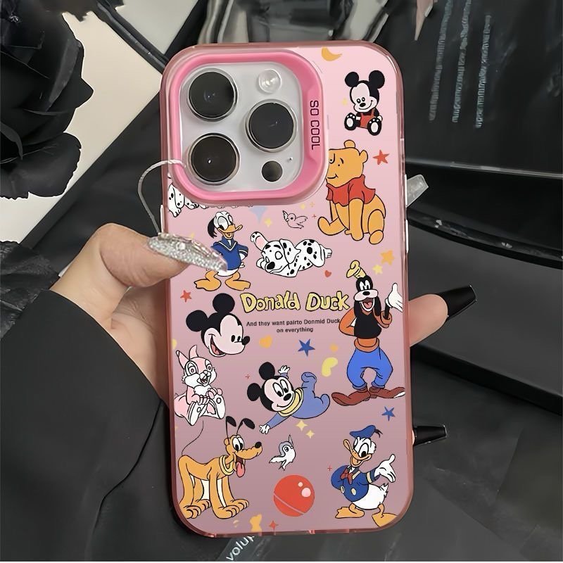 Cartoon Mick Mouse Duck Party Phone Case for iPhone