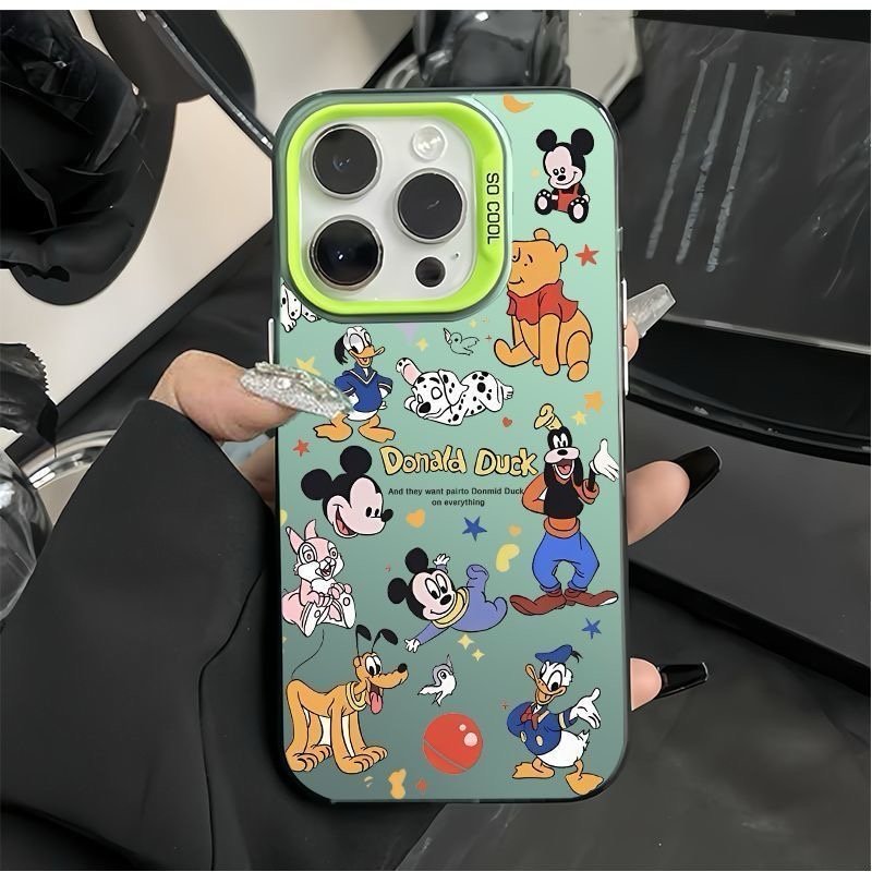 Cartoon Mick Mouse Duck Party Phone Case for iPhone