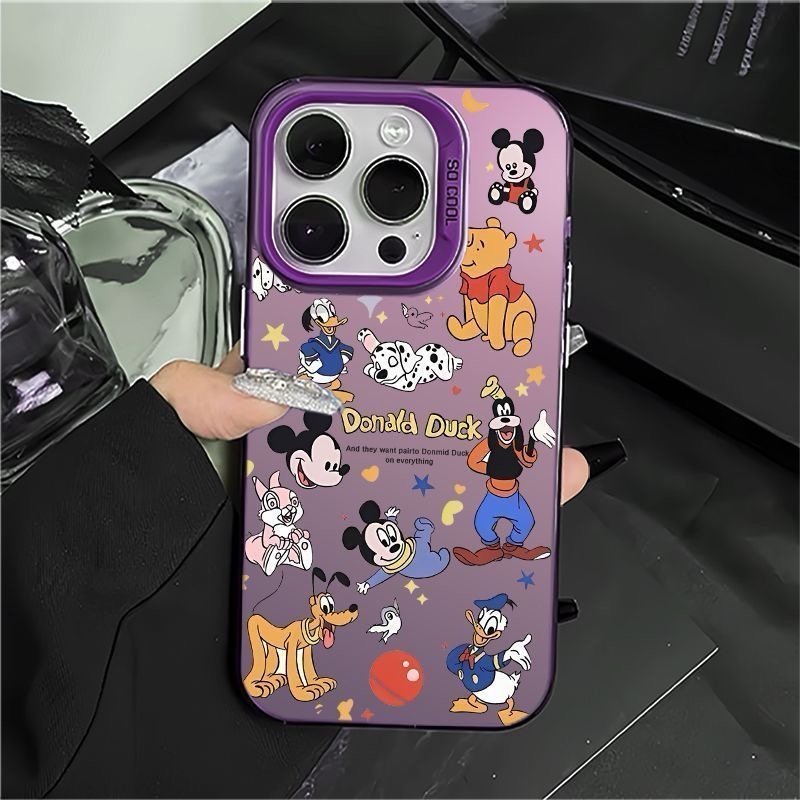 Cartoon Mick Mouse Duck Party Phone Case for iPhone