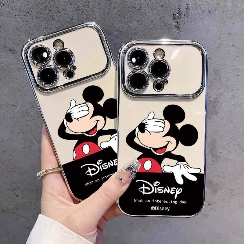 mouse case00001 Cartoon Mick Mouse Plating iPhone Case