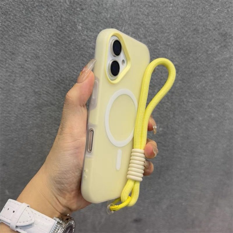 iPhone Lanyard Series | Matte MagSafe Magnetic Phone Case