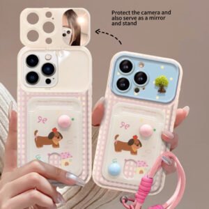 20251017205057_2482_157.jpg Cute Puppy Card Holder Flip Phone Case
