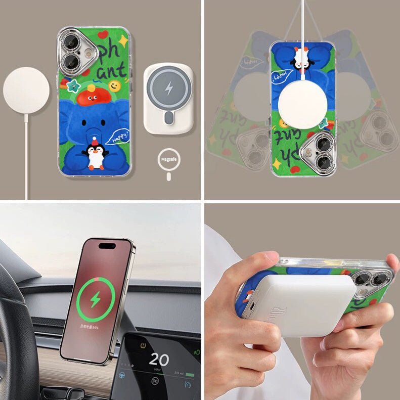 20251020140142_2654_157.jpg Elephant Magnetic Holder Phone Case