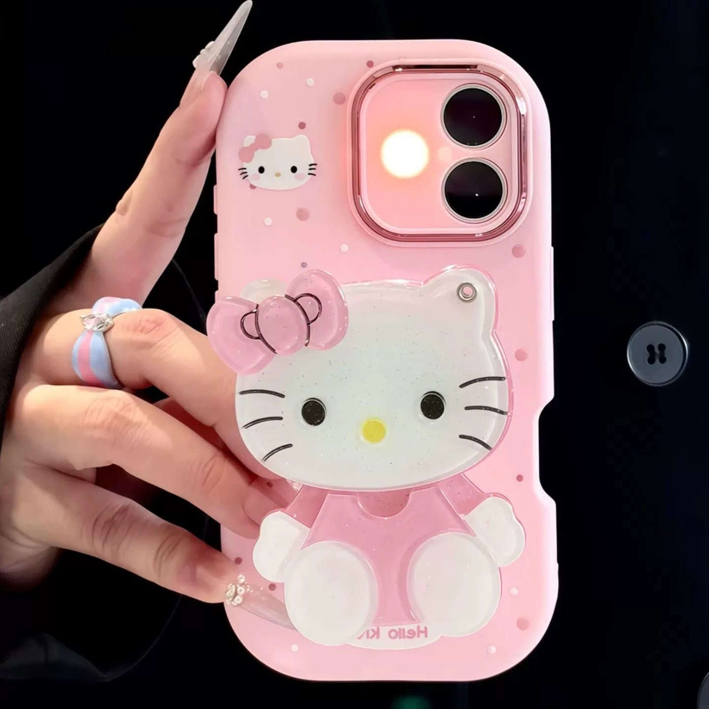20251107225713_5105_157.jpg Rotating mirror stand Kitty phone case