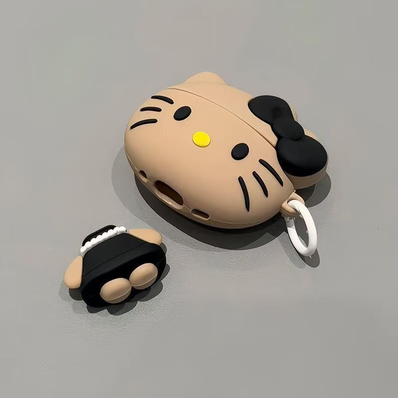 Bow Kitty Earphone Protective Case AirPods Pro AirPods 4 3 2 1