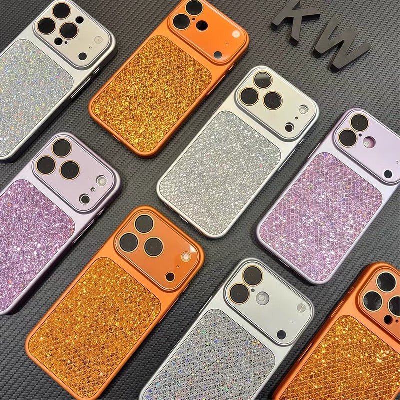 20260120001618_14199_157.jpg Rhinestone Glitter Back Cover iPhone Case