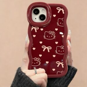Cute Kitty Cat Invisible Dual Stand Phone Case