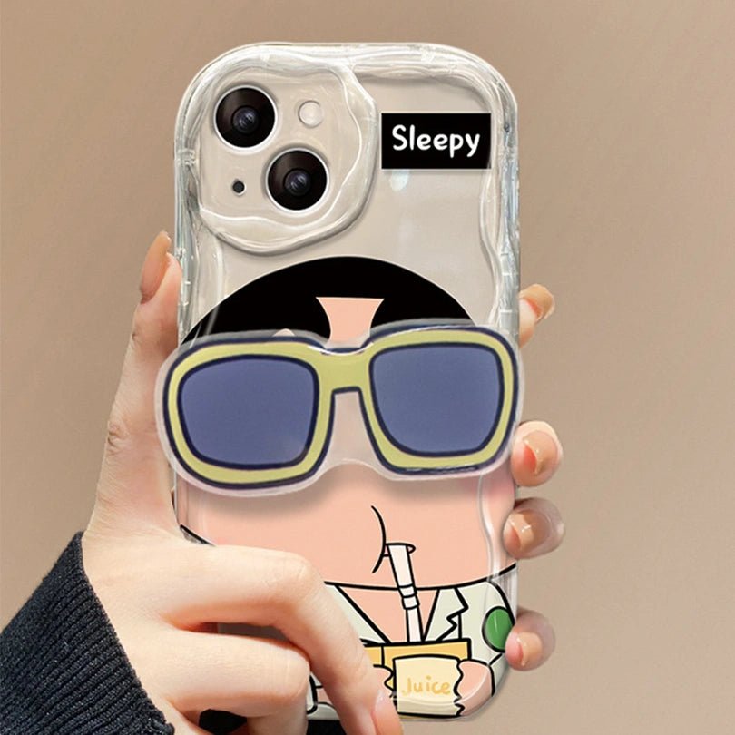 3DCartoonsClearPhoneCaseforiPhoneAll17161514131211X78SeriesModels_7_-0.jpg Sunglasses Popsockets Cartoons Phone Case for iPhone All 17 16 15 14 13 12 11 X 7 8 Series Models