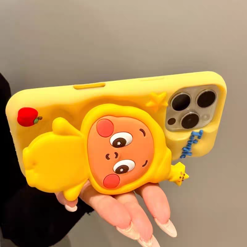 5C9417E7FCA6AD533C8D62897EA41BA8.png Cartoon 3D Star Person Stand Phone Case