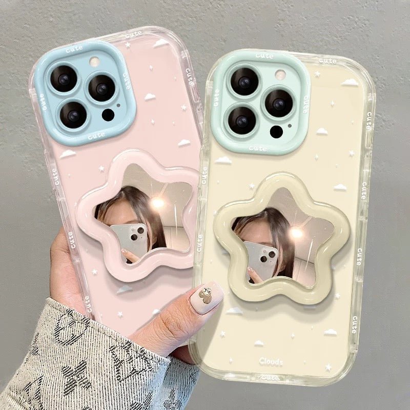 99EB7DE219DDD4F0F1CB4A8DC92A6677.jpg Star-shaped portable mirror and phone case with stand