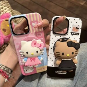 9F74D8D95FD642729C538DFF2B46C366.jpg Chanel style black leather cat magnetic phone case