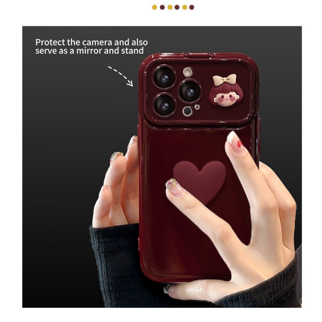 ABFB461F867593FD5698569B082F96C8.jpg Heart-shaped and girl-themed flip mirror phone case