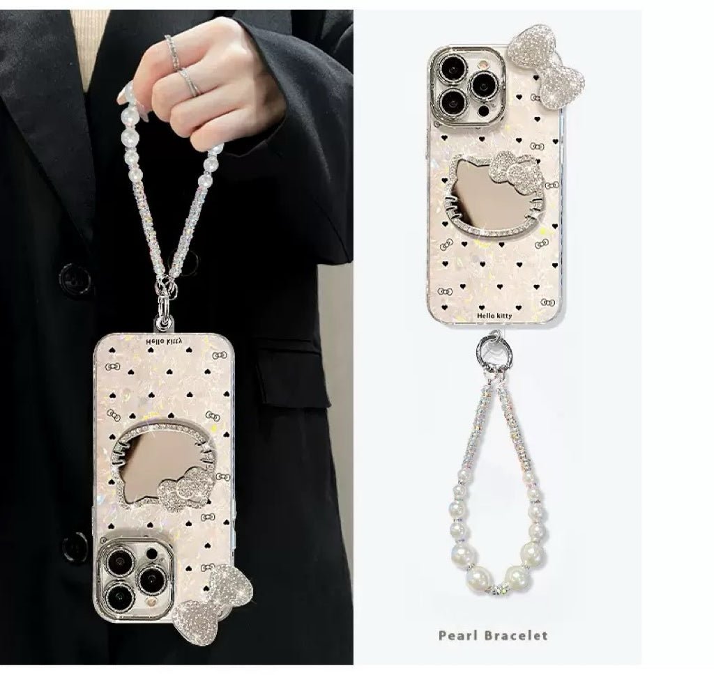 C5A7DE09031529947ACC68FCF7F86970.jpg Kitty Cat Mirror Bracelet Phone Case