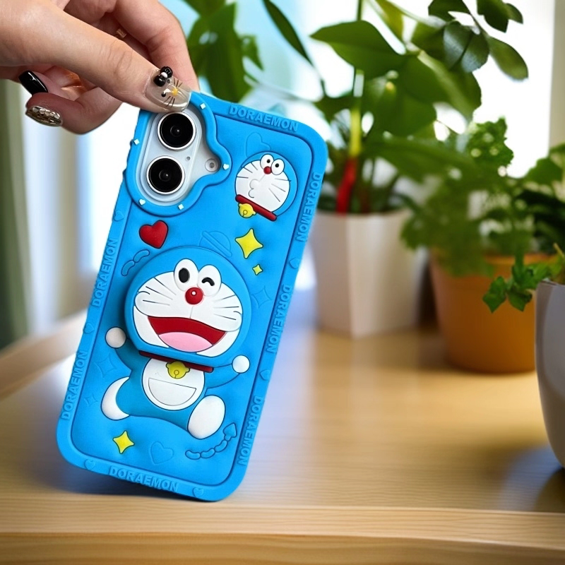 CC19626A96E51C6114C3ABCD7BEF4CD8.png Cute Doraemon Telescopic Phone Case